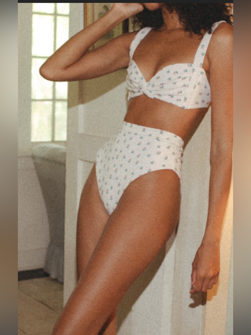 Montce fruity floral bikini strawberry